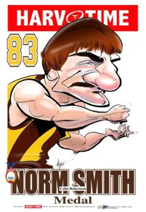 Colin Robertson, 1983 Norm Smith Medal, Harv Time Poster