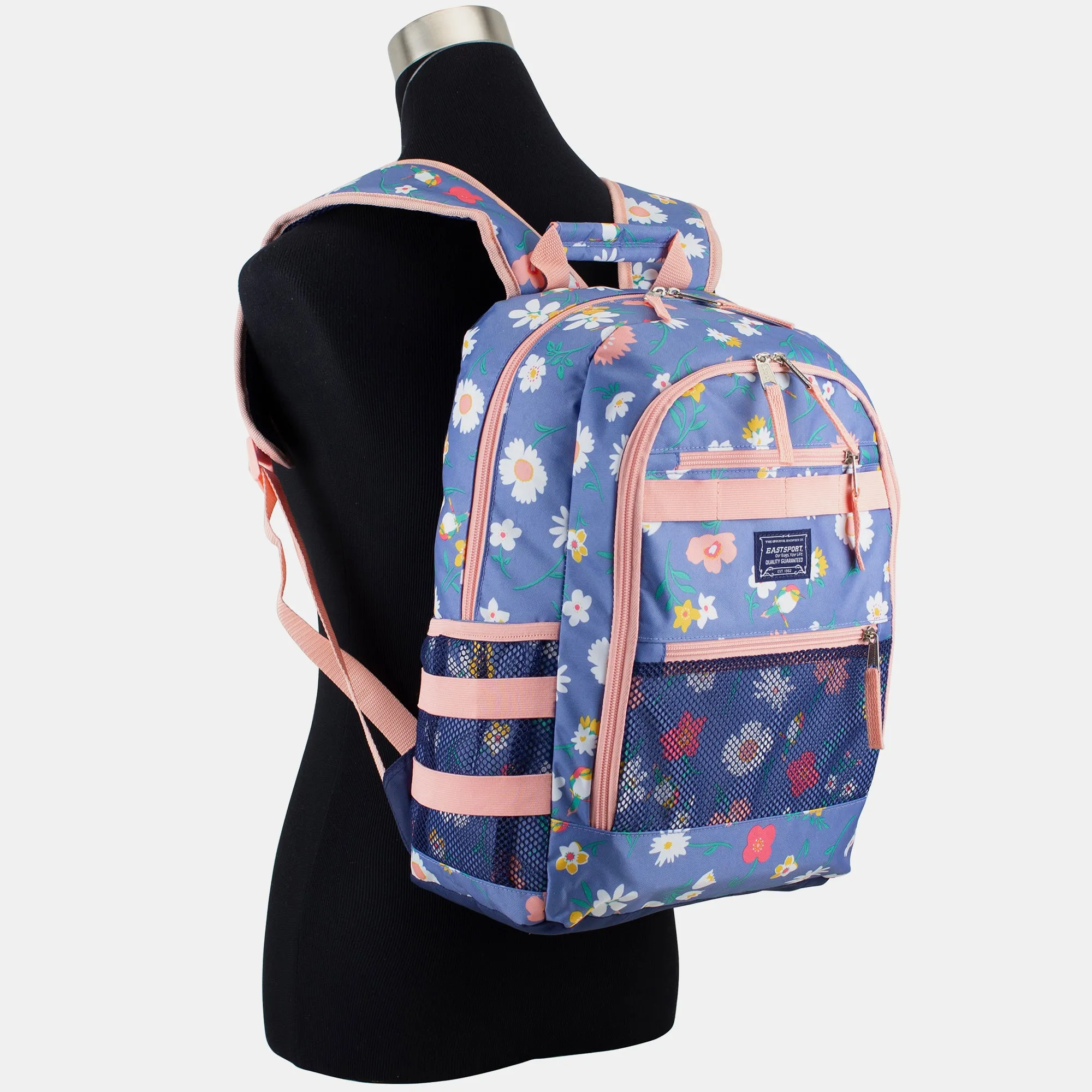 Compact 3-Piece Combo Backpack with Lunch Box and Snack/Pencil Pouch