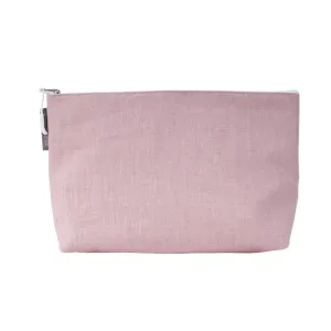 Cosmetic Bag Linen Small - Rose Pink