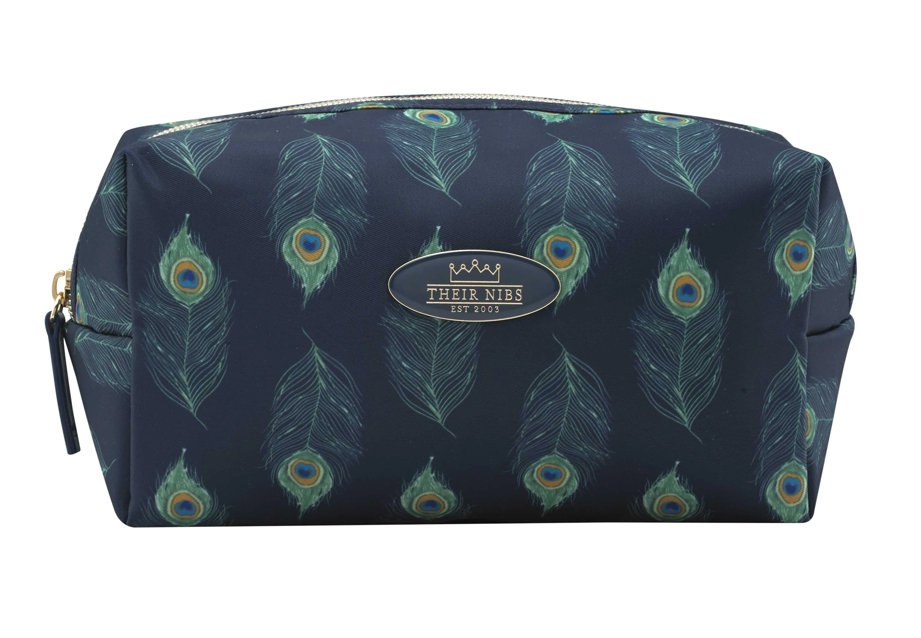 Cosmetic Bag Navy Peacock