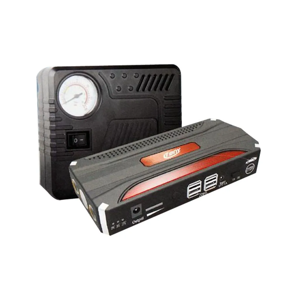 Crony KM-18C Air Compressor with Auto Car Jump Starter