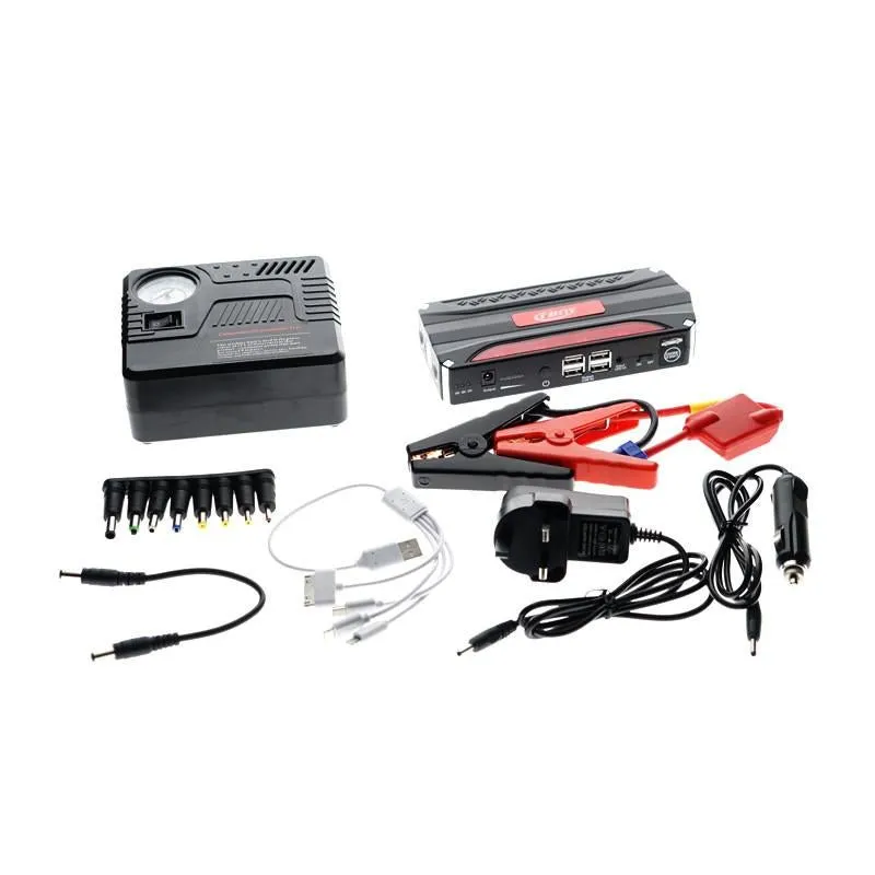 Crony KM-18C Air Compressor with Auto Car Jump Starter