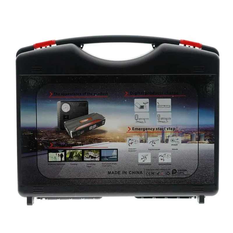 Crony KM-18C Air Compressor with Auto Car Jump Starter