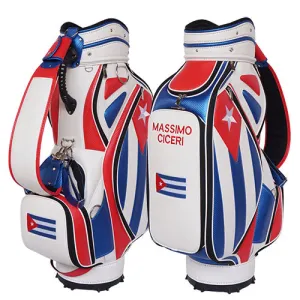 Cuban Flag Golf Bag