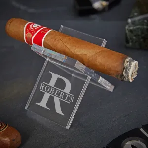 Custom Acrylic Portable Cigar Stand