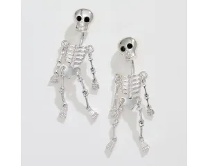 Dancing Skeleton Earrings