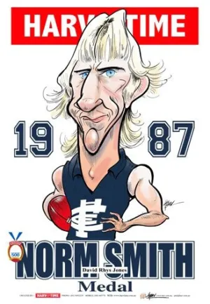 David Rhys-Jones, 1987 Norm Smith Medal, Harv Time Poster