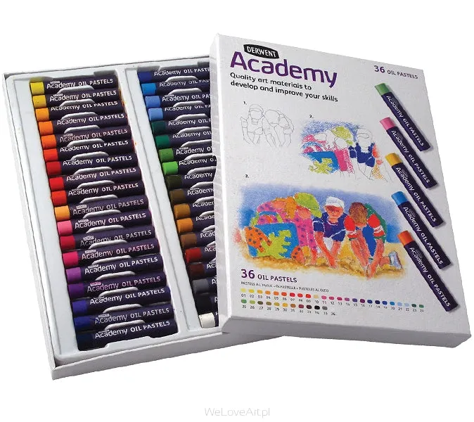 Derwent Academy Oil Pastel Set of 36