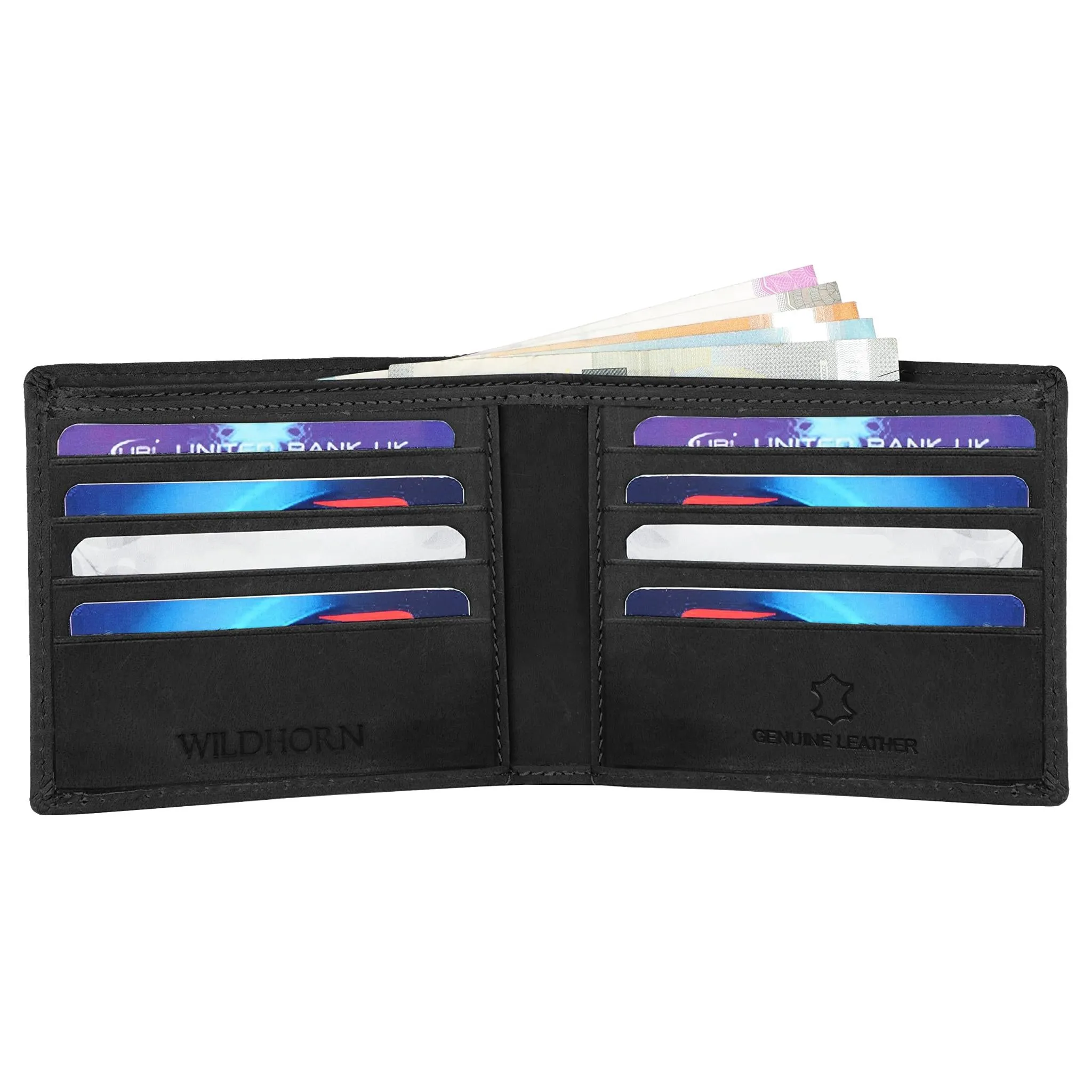 DEXTER RFID Protected Leather Wallet for Men