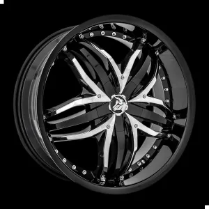 Diablo Angel 20X8.5 5X114.3/5X120 35mm Gloss Black