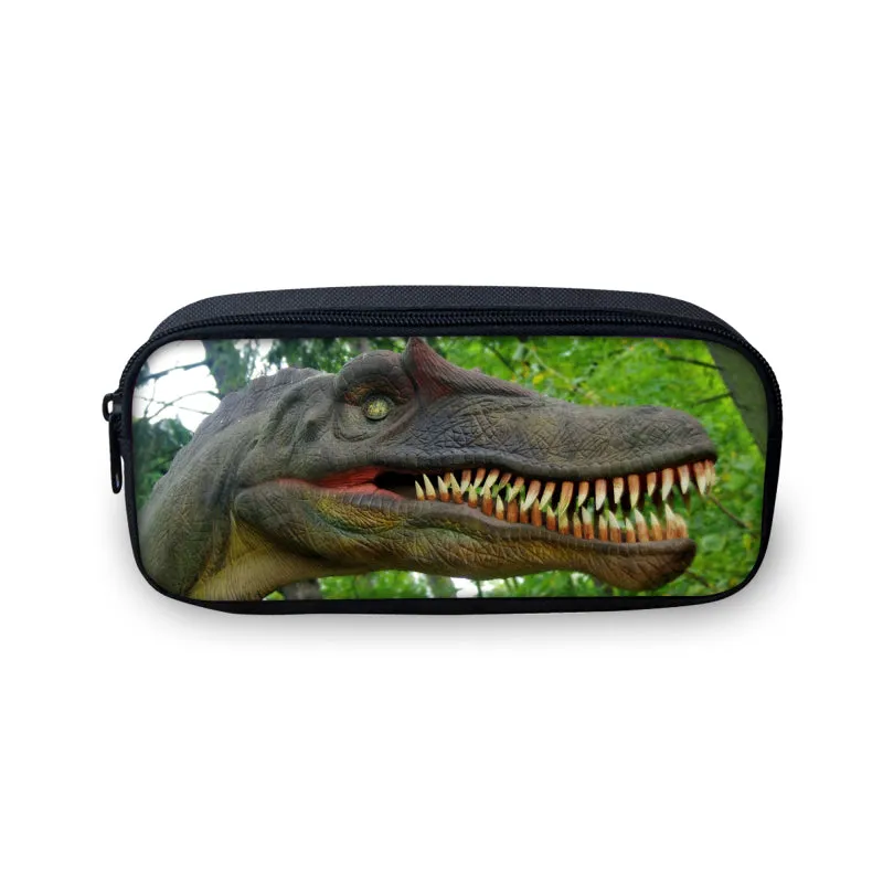 Dino Pencil Case Cosmetic Bag