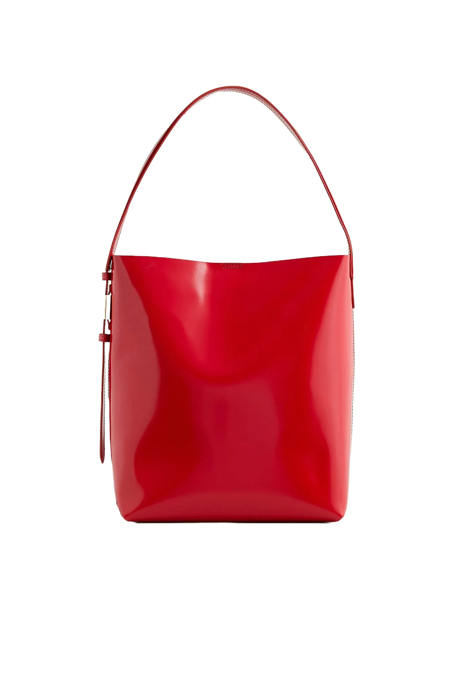 Edie Bucket Bag in Italian Leather