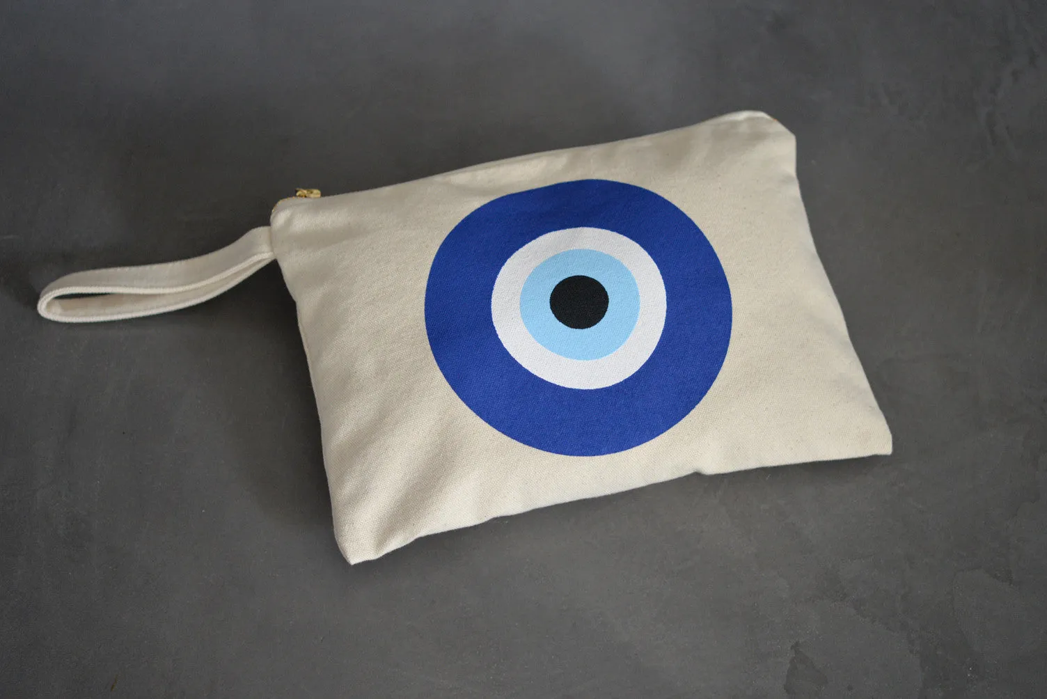 Evil Eye cotton canvas