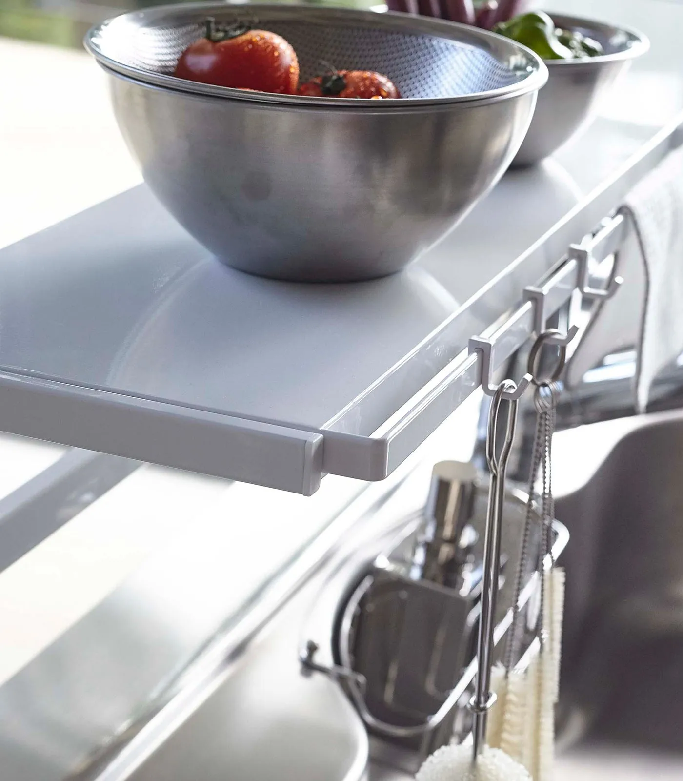 Expandable Countertop Shelf - Steel