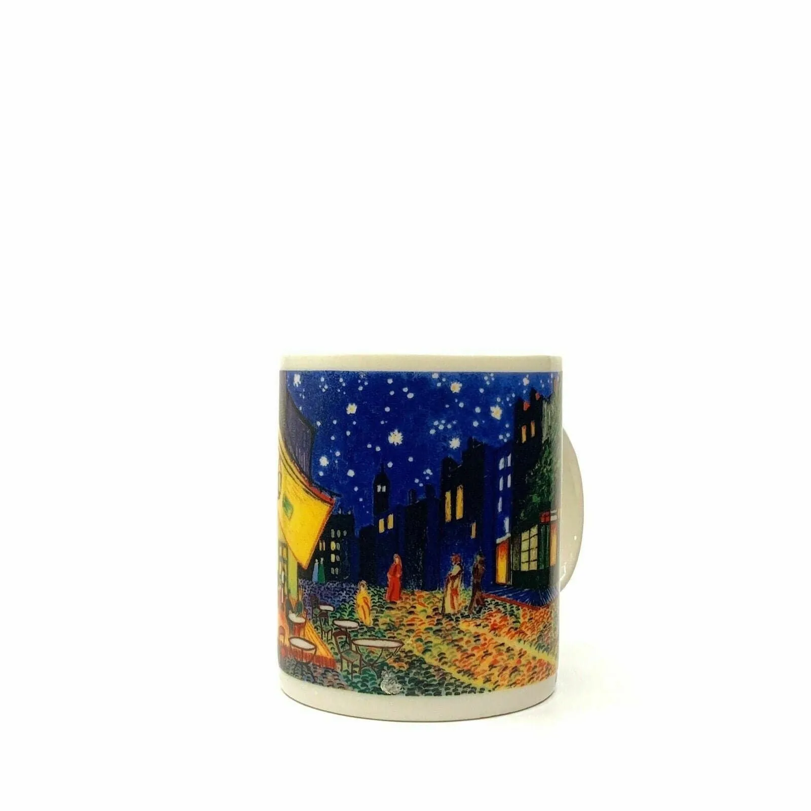 Exquisite Starbucks J. Burrows Terrace At Night Ceramic Coffee Cup 14oz