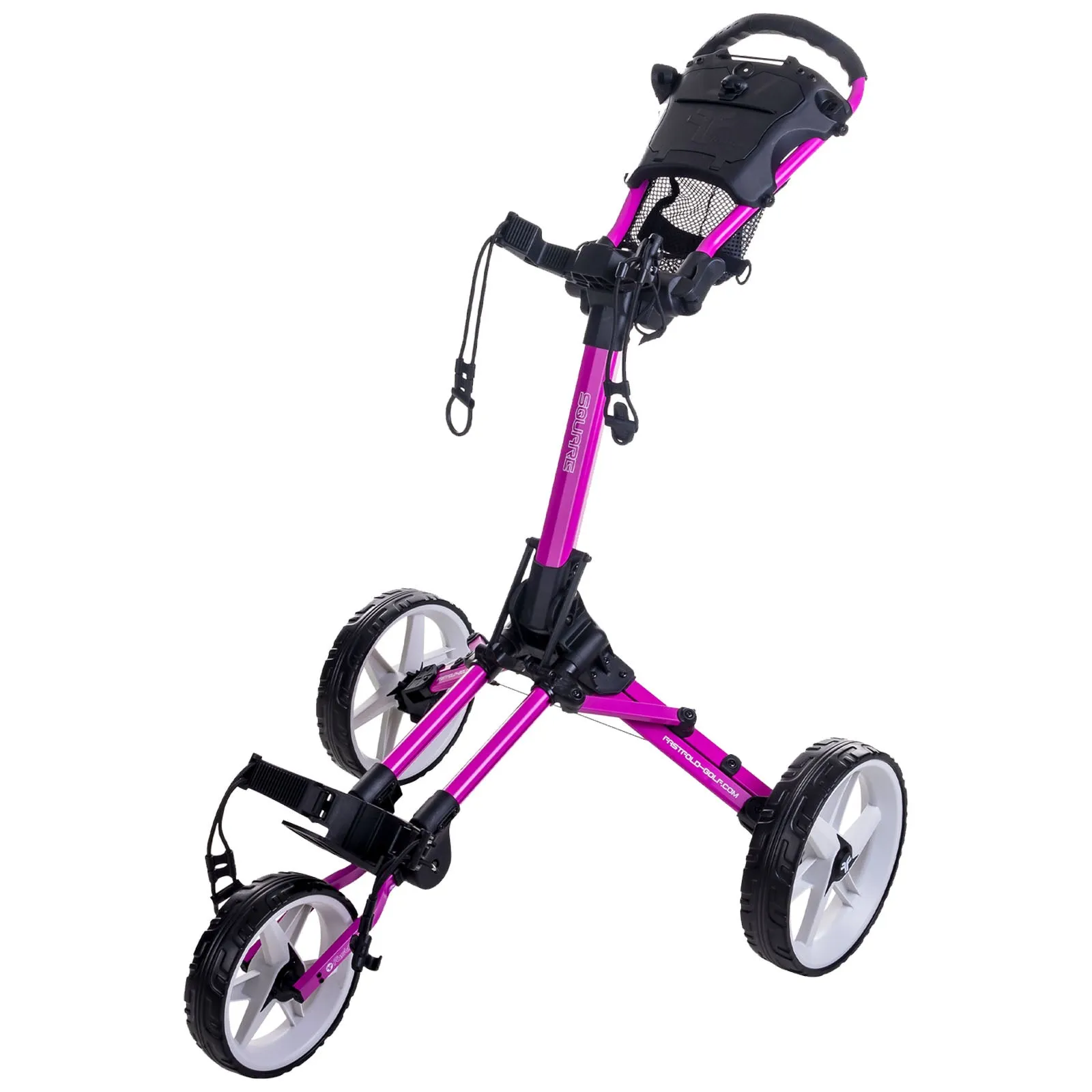 FastFold Square 3-Wheel Compact Golf Trolley