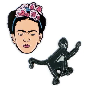 Frida Kahlo Enamel Pin Set