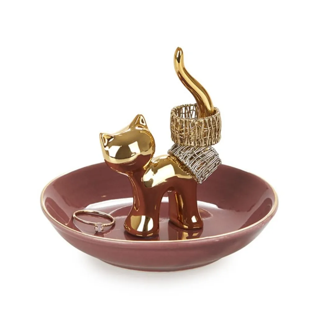 Gatto Cat Ring Holder Dish