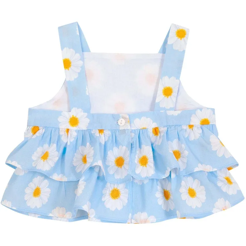 Girls Sunflower Short Set