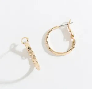 Gold Hoop Earrings