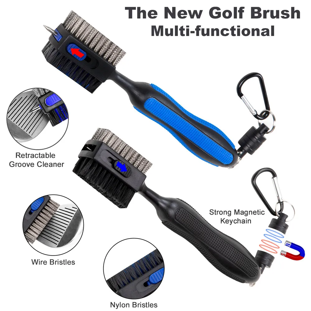 Golf Bag Accessories, Golf Club Cleaning Kit(13 in 1), Golf Gifts for Men