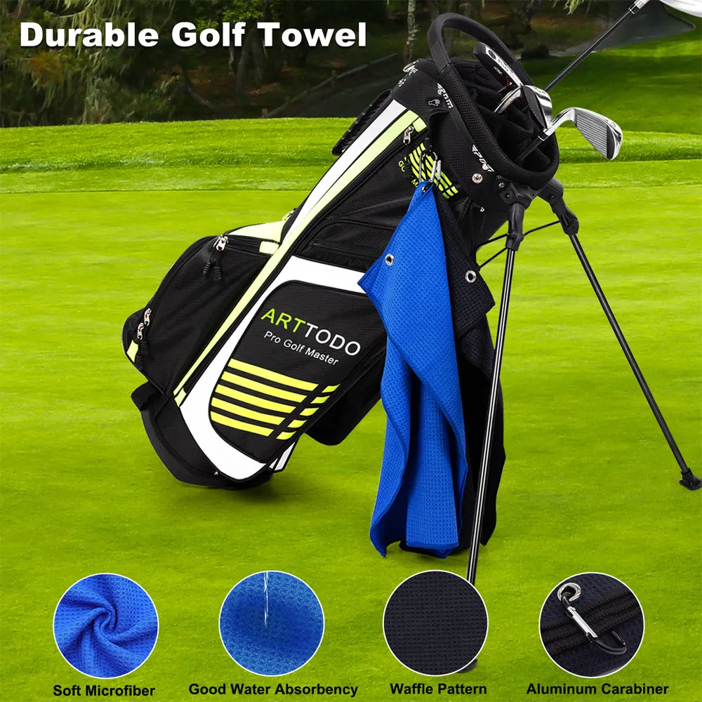 Golf Bag Accessories, Golf Club Cleaning Kit(13 in 1), Golf Gifts for Men