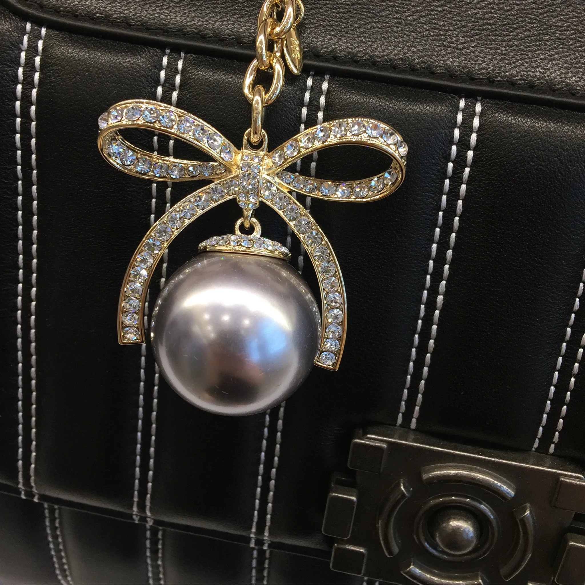 Gorgeous Bow Bag Charm