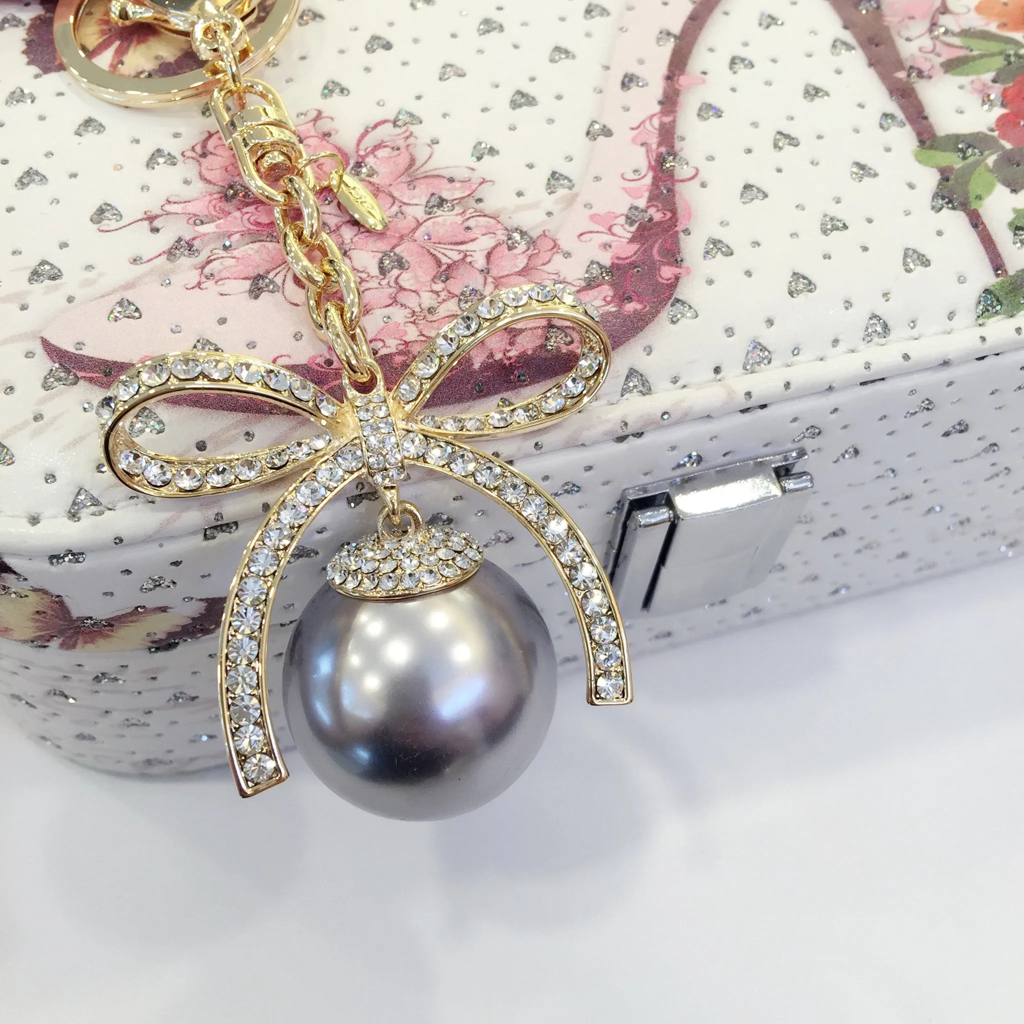 Gorgeous Bow Bag Charm