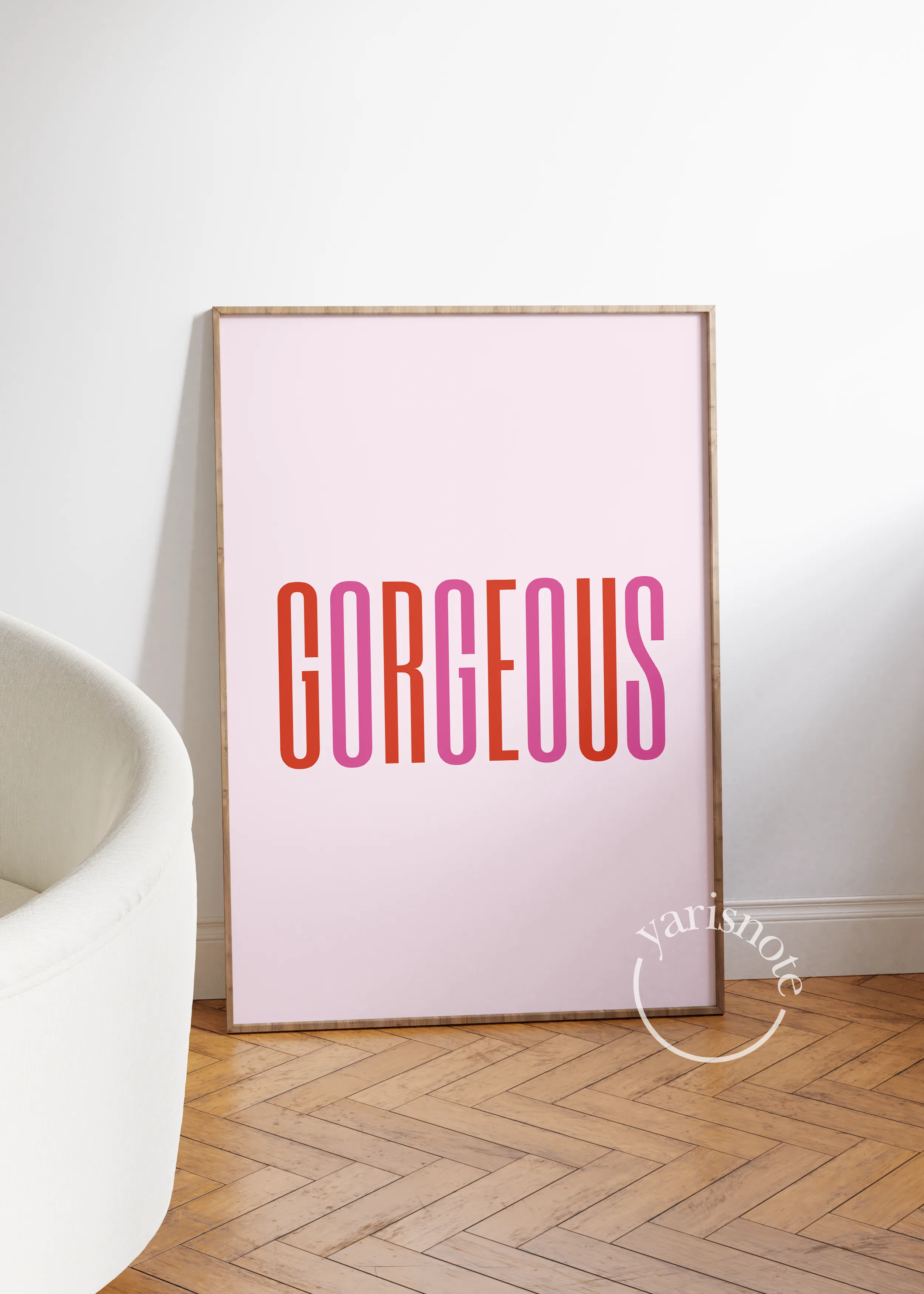 Gorgeous Çerçevesiz Poster 15x21 cm