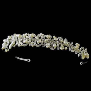 Gorgeous Freshwater Pearl and Crystal Headband