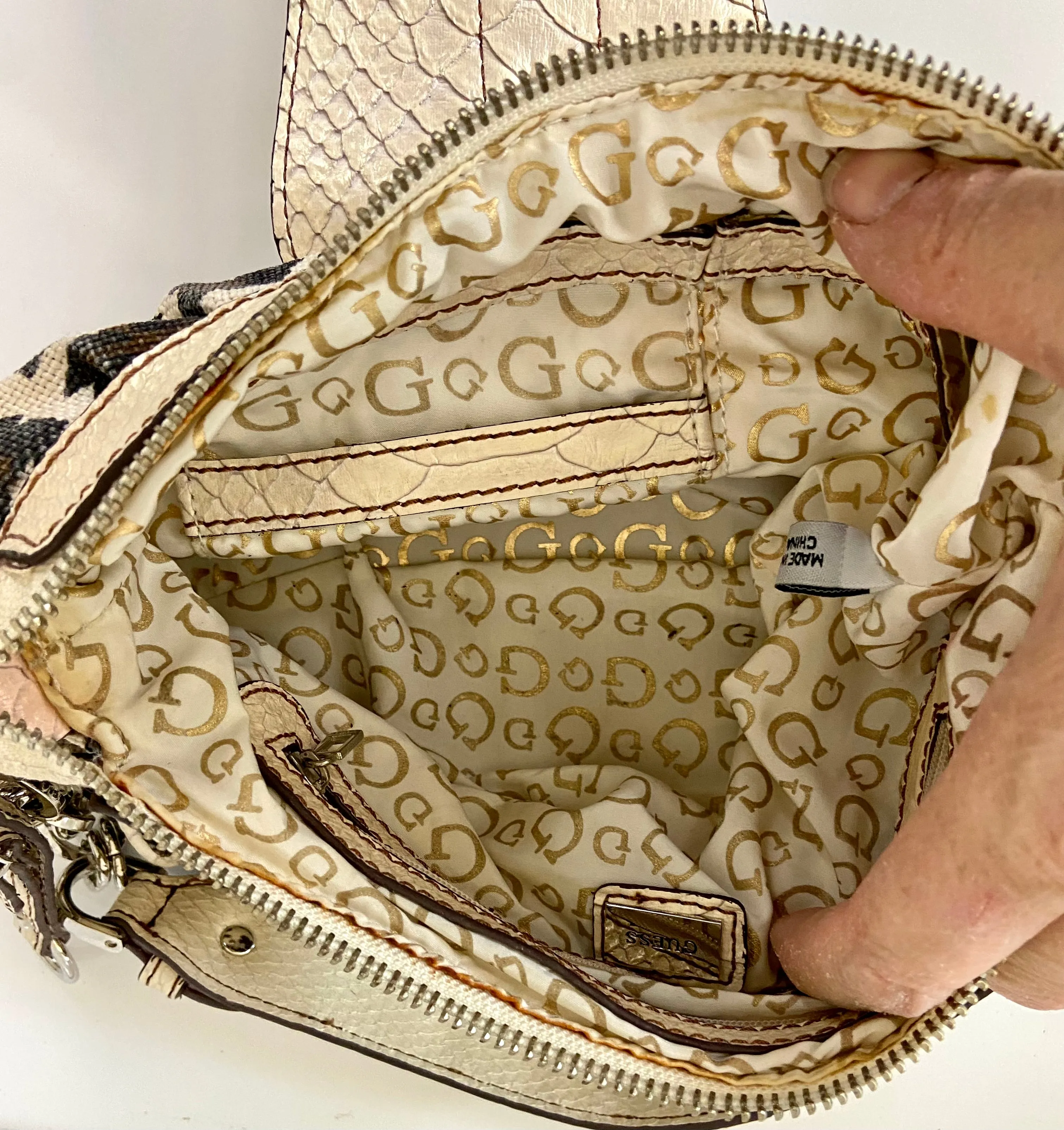 GUESS Gorgeous Leopard Handbag