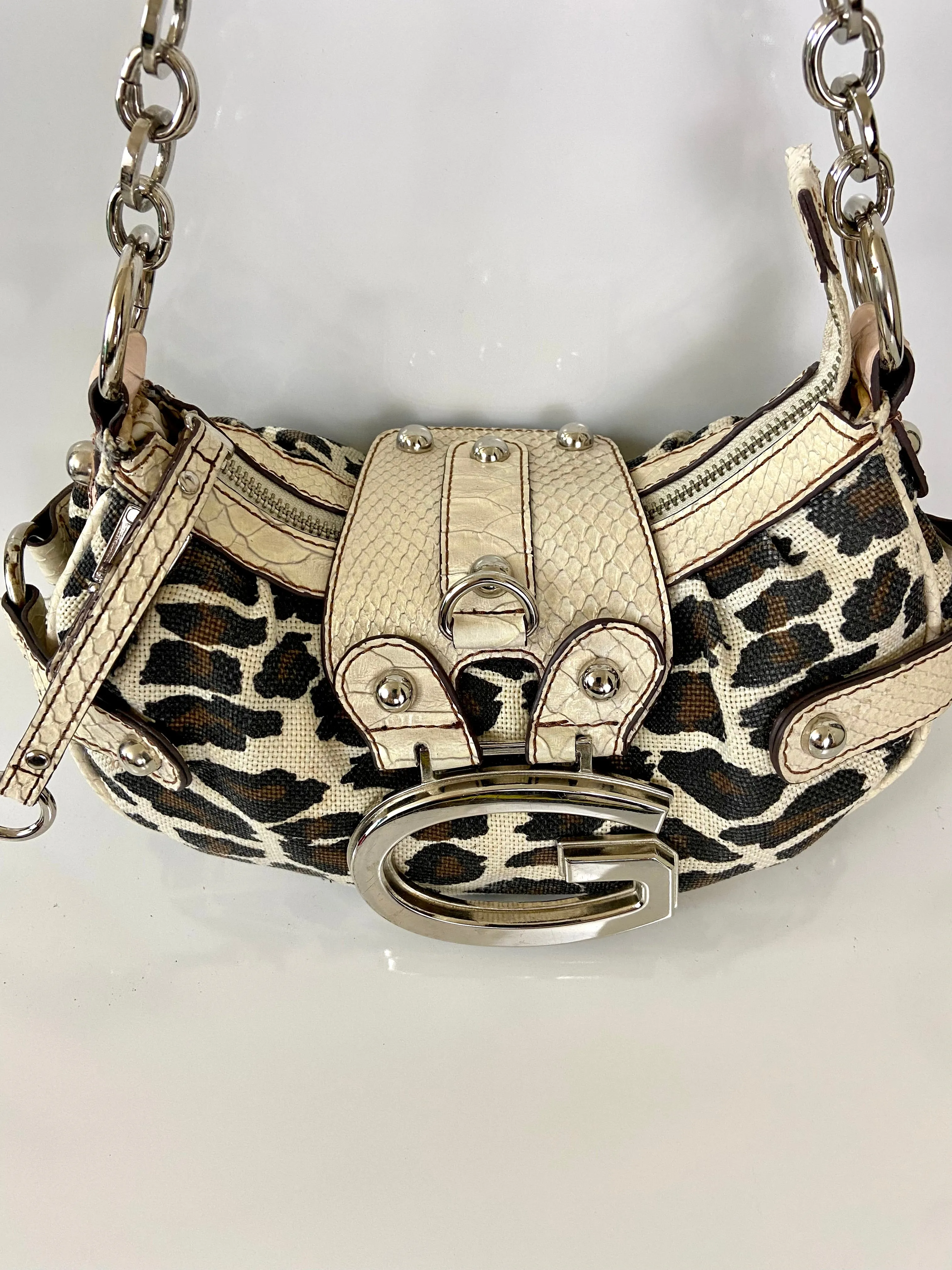 GUESS Gorgeous Leopard Handbag