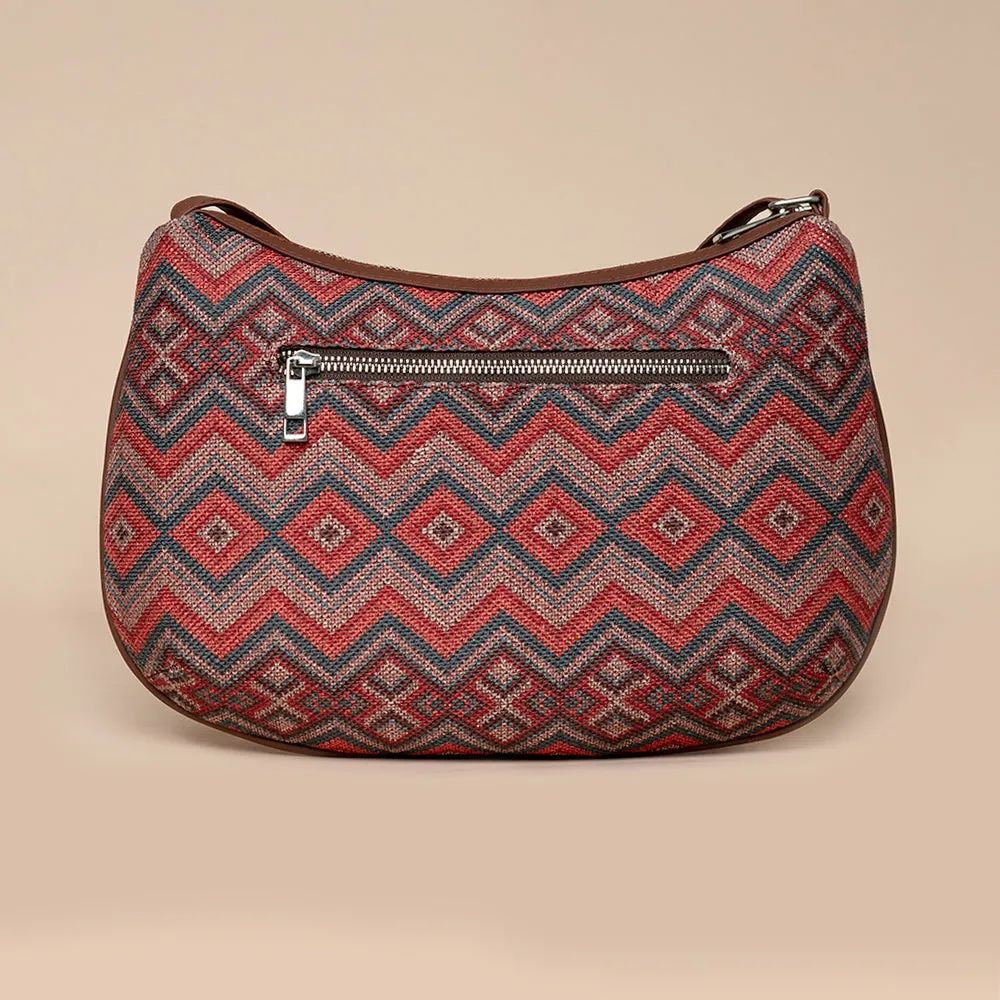 Gwalior Weaves Structured Shoulder Bag