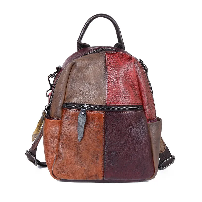 Handmade Leather Backpack for Women