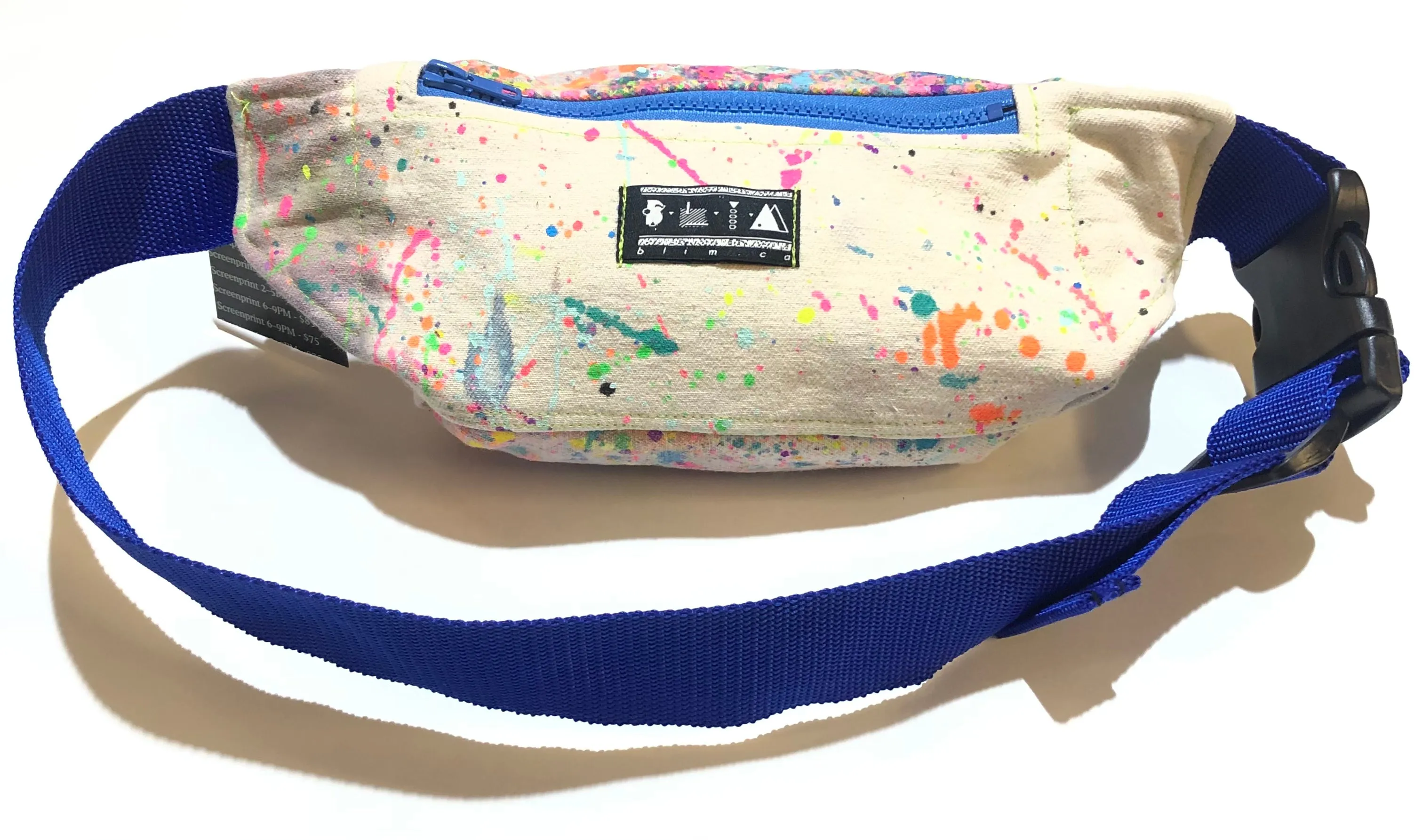 Handmade Splattered Fanny Pack