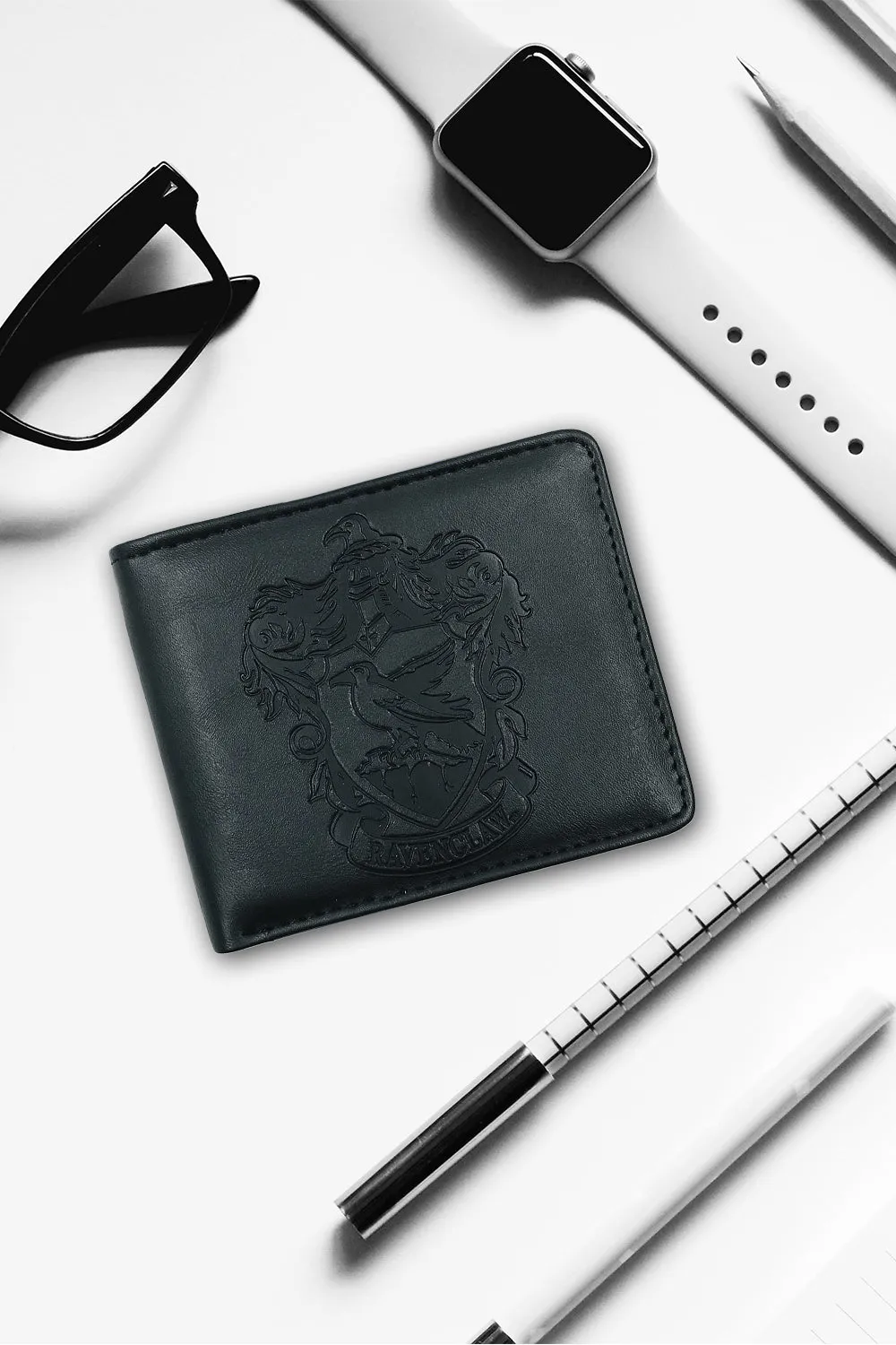 Harry Potter Embossed Ravenclaw PU Wallet