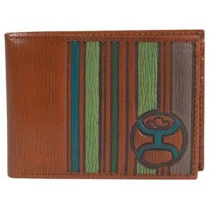 HOOey Lime Stripes - Men&#039;s Bifold Wallet