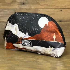 Hooey Women's Large Make Up Bag-Desert Night Scene