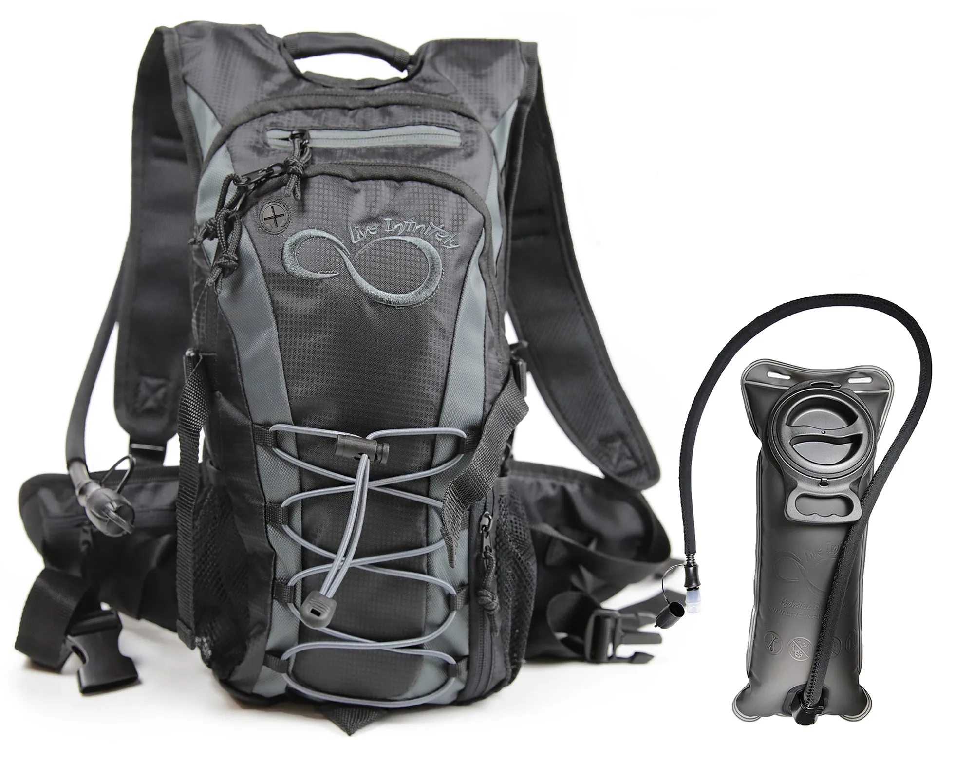 HYDRATION BACKPACK & 2.0L WATER BLADDER