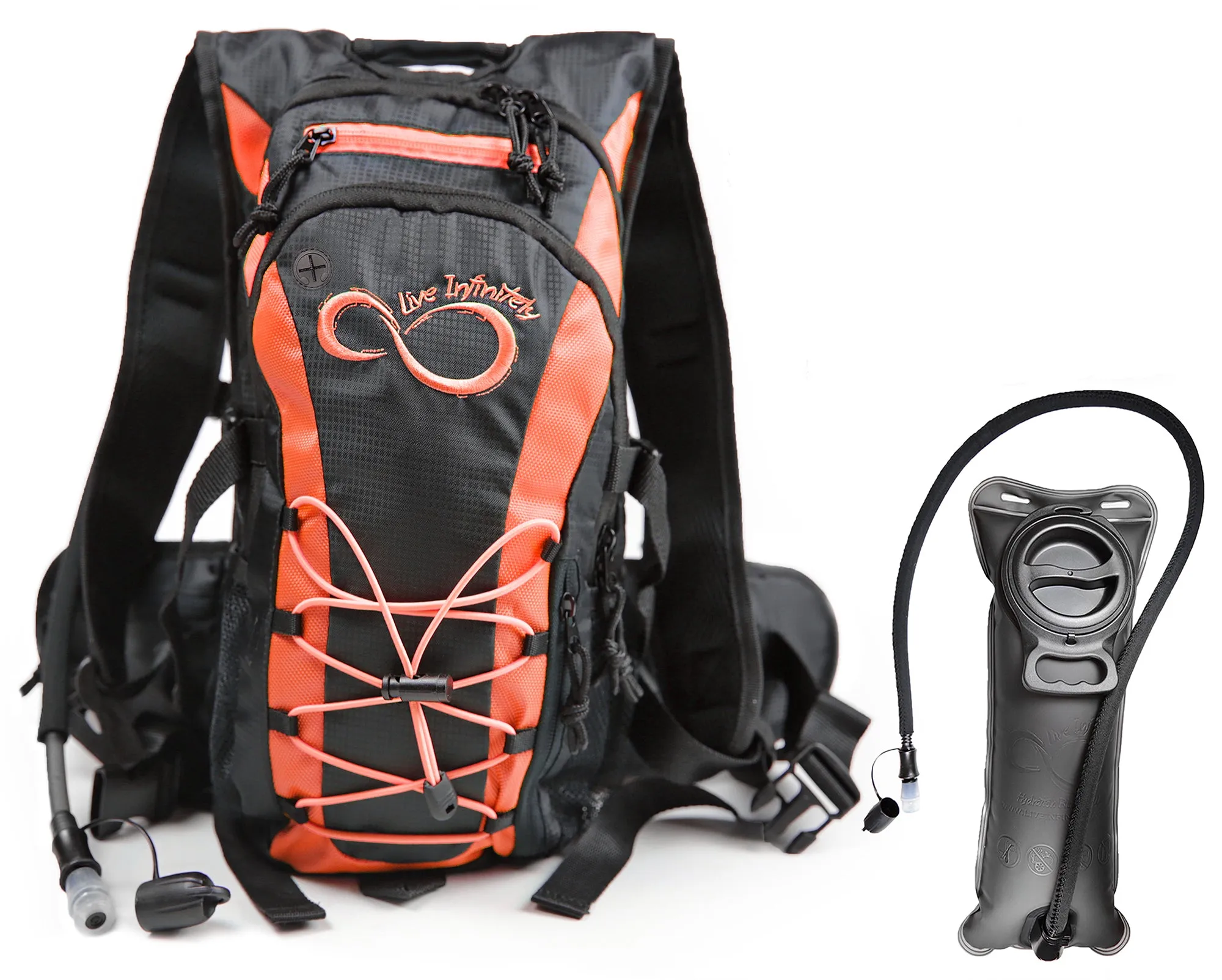 HYDRATION BACKPACK & 2.0L WATER BLADDER