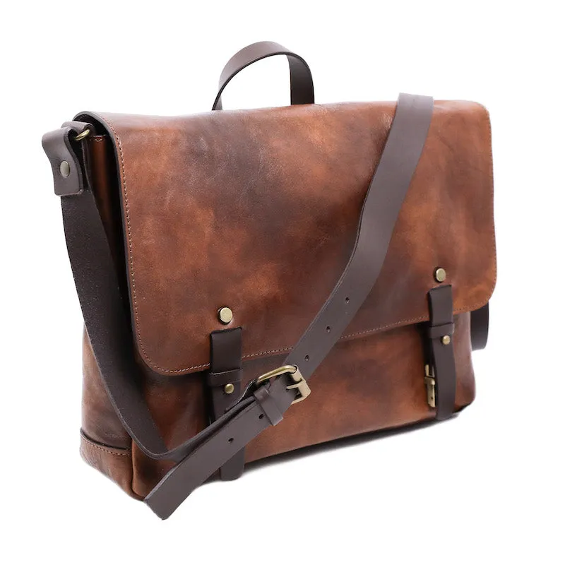 I Capture the Castle - Large Leather Messenger Bag