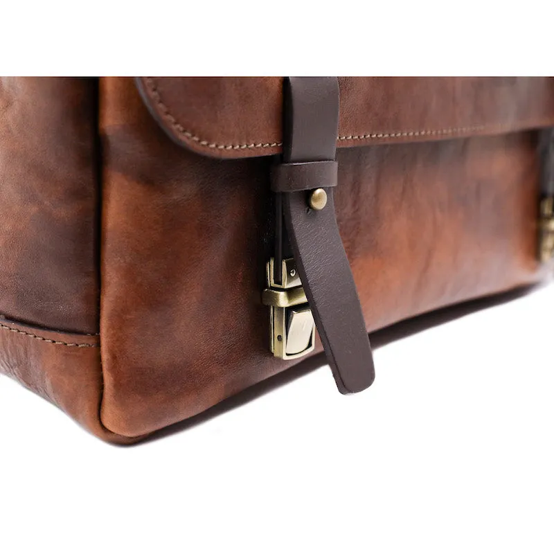 I Capture the Castle - Large Leather Messenger Bag