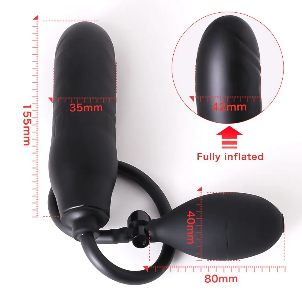 Inflatable Bum stretcher - Pump-action