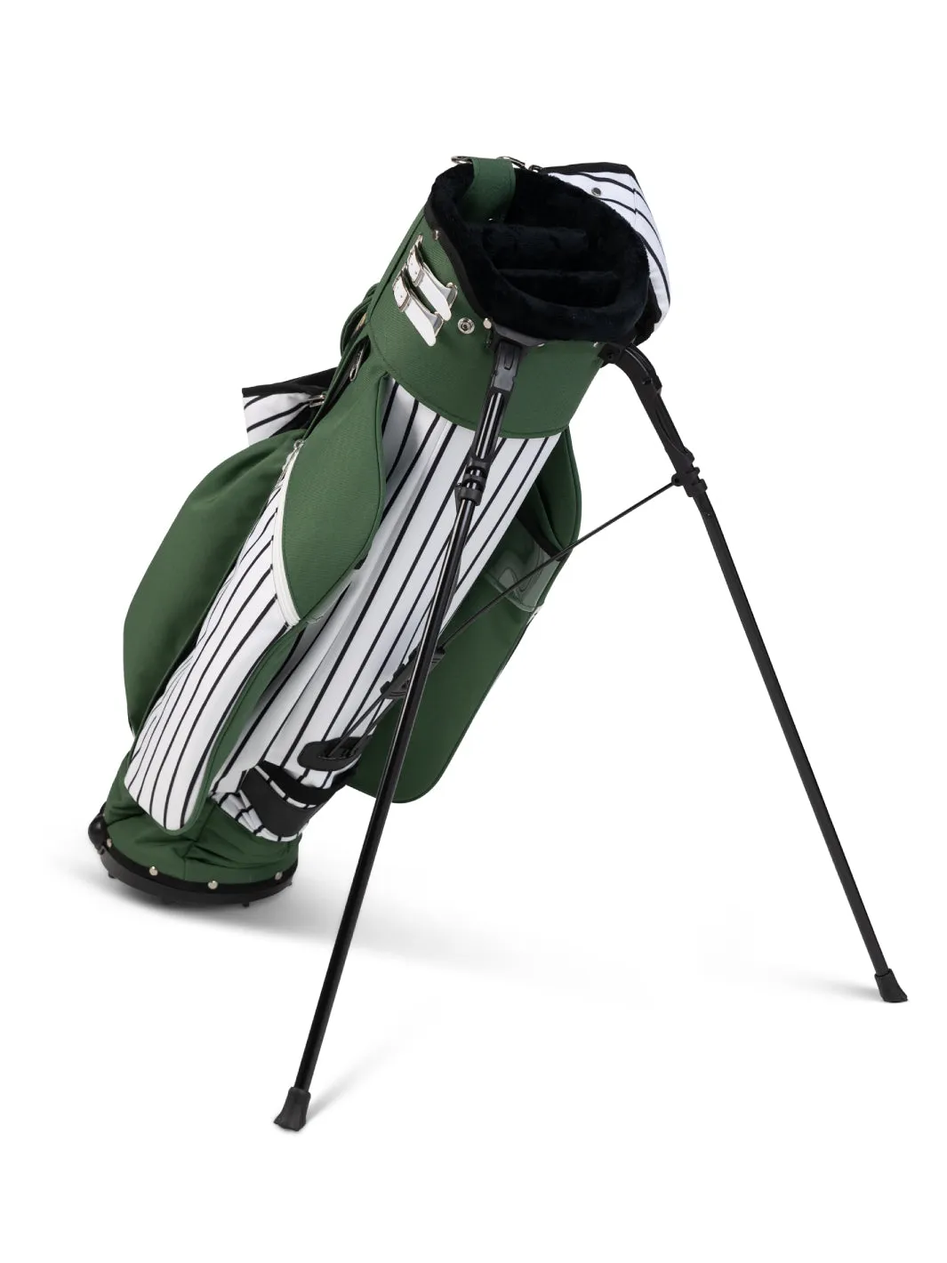 Jones Sports Co. Classic Stand Bag - Green Pinstripe