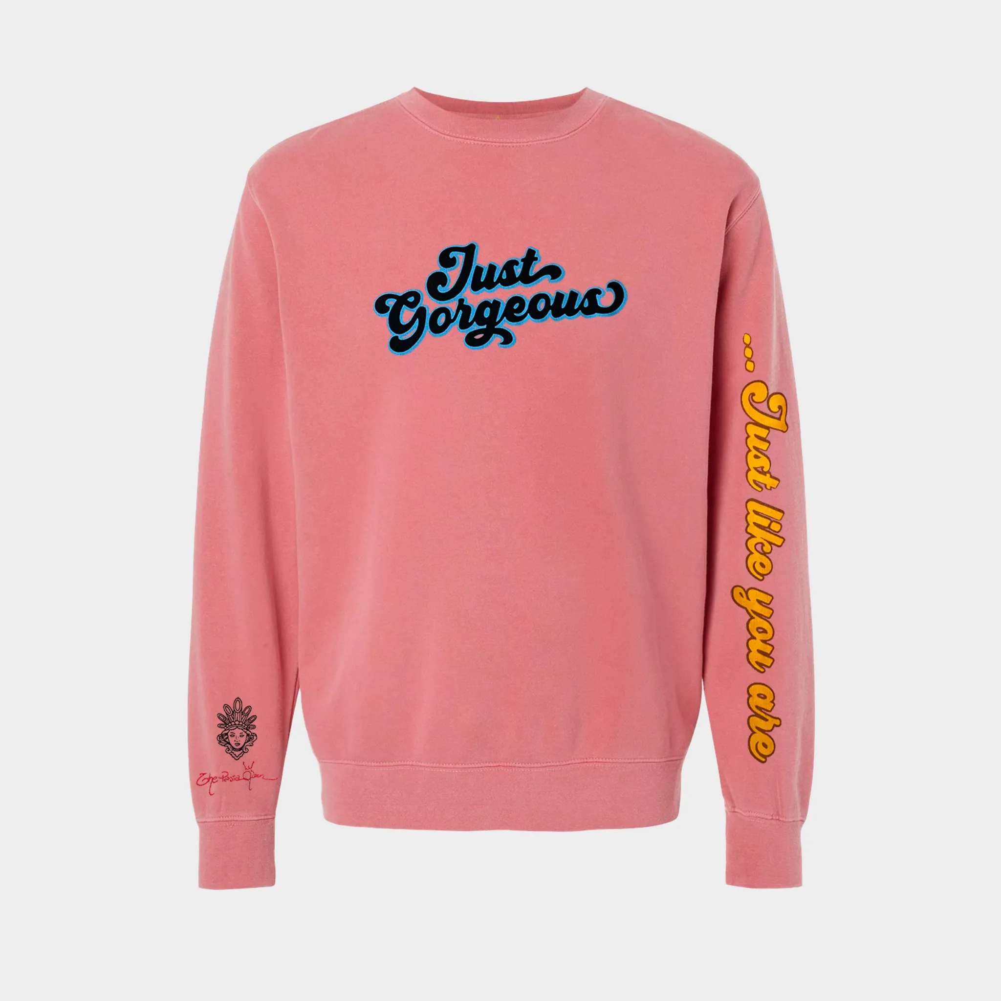 Just Gorgeous Pink Crewneck