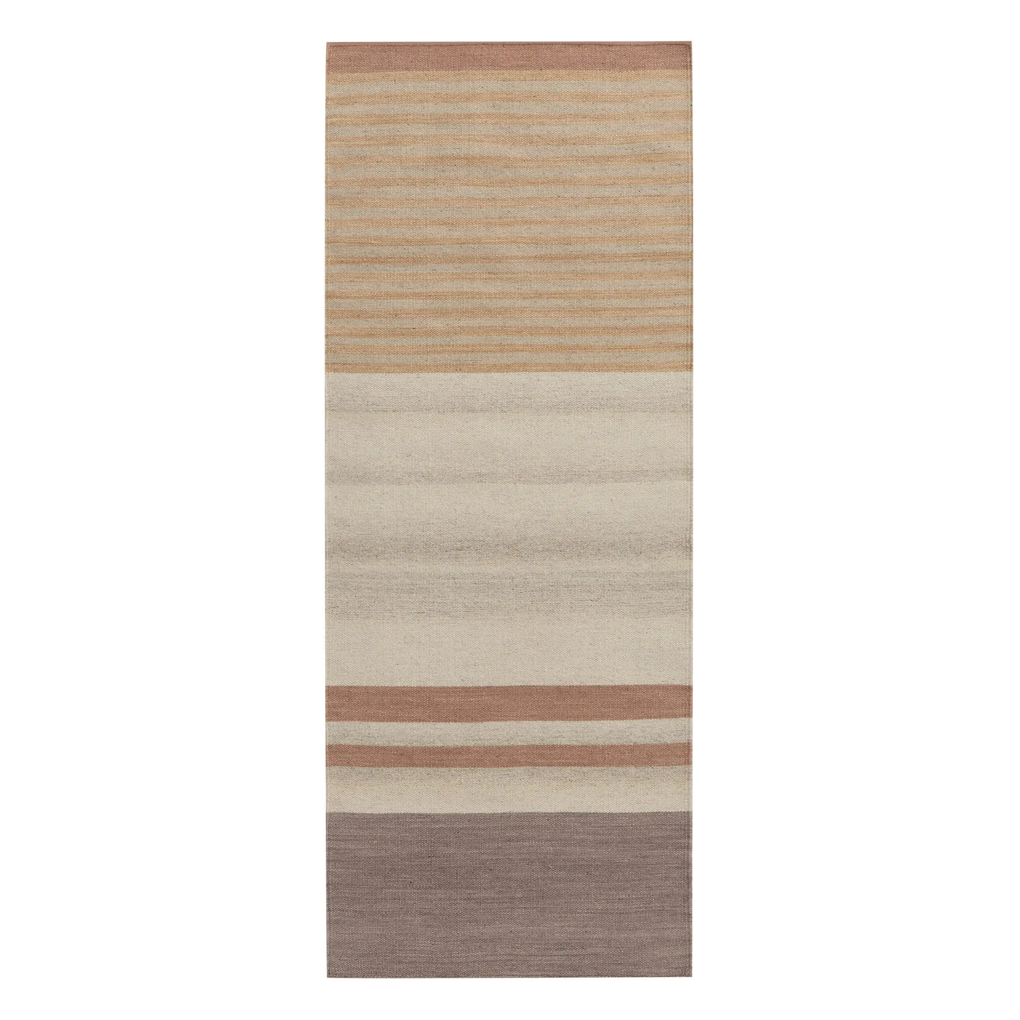 Kalan Wool Runner [Natural melange & Straw & Canyon Clay]