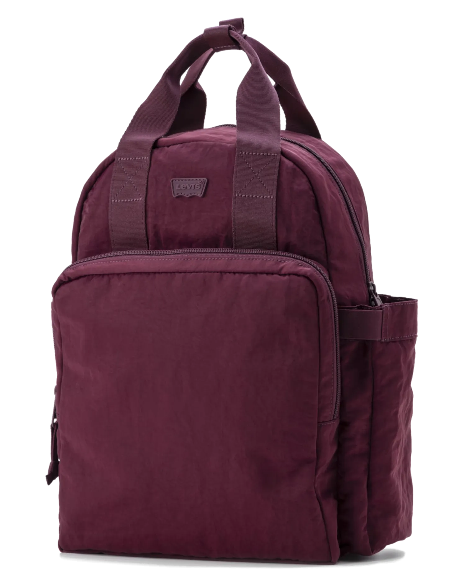 L-Pack Round Backpack in Dull Red