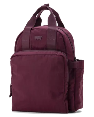 L-Pack Round Backpack in Dull Red