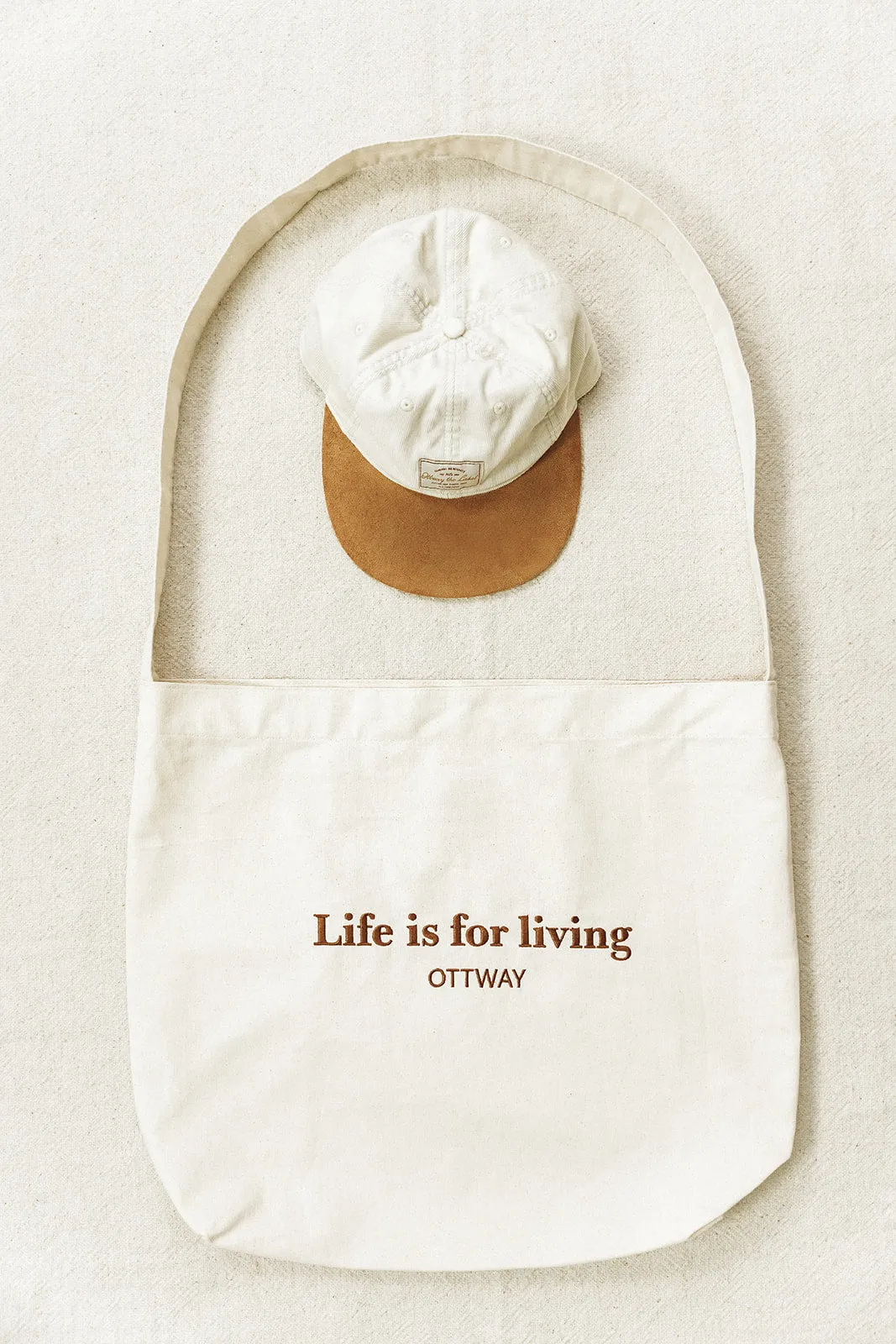 LIFE IS FOR LIVING - OTTWAY TOTE BAG