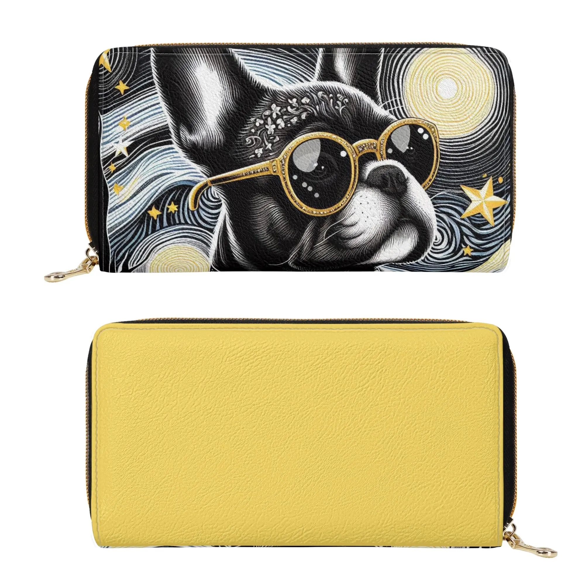 Lola - Leather Zipper Wallet